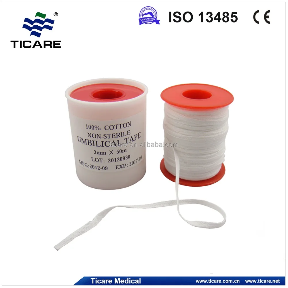 100 Cotton Umbilical Tape Buy Medical Tape,Surgical Tape,Unsterile Umbilical Tape Product on