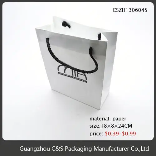 High-End Handmade Nice Design Retail Paper Laminated Pp Woven Bags