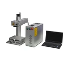 Fiber Laser Marking Machine 2018 Fiber Mini Desktop Benchtop Portable Small Fiber Laser Marking Machine Price for Metal