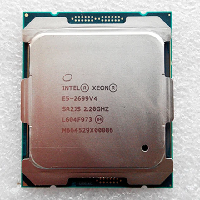 stock intel xeon e5-2699 v4 6 cores processor cpu