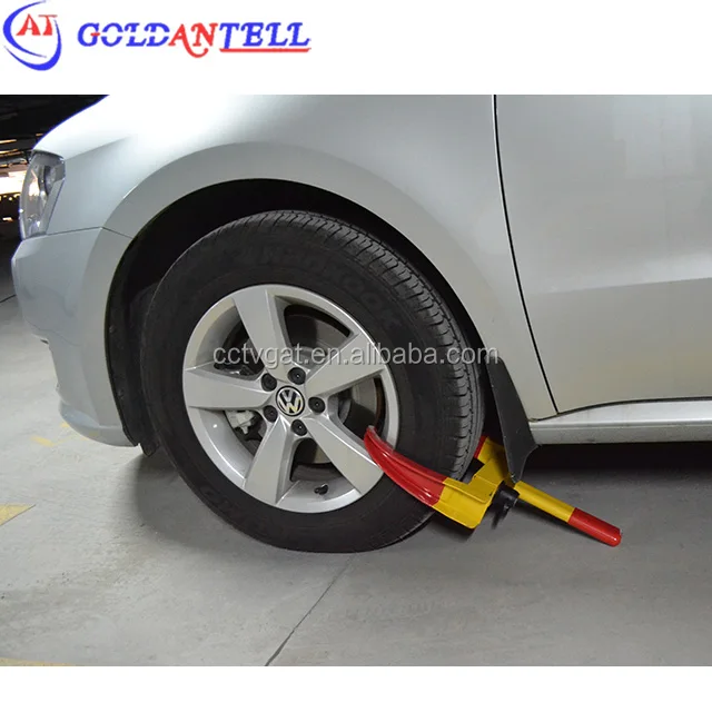 Lowest rate GAT-L1 2.73mm thickness steel keys special supply car tire clamp for transit authorities