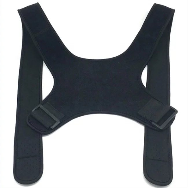 Sports Breathable Adjustable Shoulder Brace Upper Back Support Posture Corrector, Black;grey
Sports Breathable Adjustable Shoulder Brace Upper Back Support Posture Corrector, Black;grey