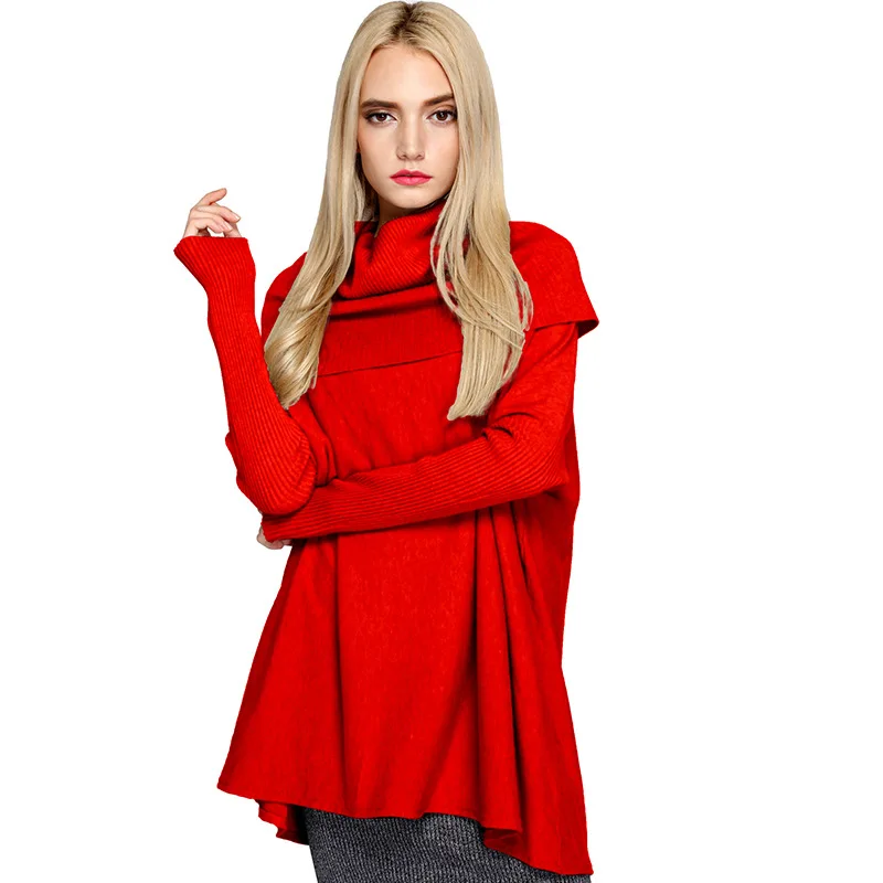 wholesale new fashion heads collar batwing sleeve loose pullover women plain large size Irregular sweater tops
wholesale new fashion heads collar batwing sleeve loose pullover women plain large size Irregular sweater tops