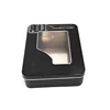 OEM Food Grade Rectangular Easy Packing Small Coffee Tin Can with Lids
