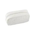 Multi-function eco friendly durable women portable travel PU leather zipper makeup cosmetic bag