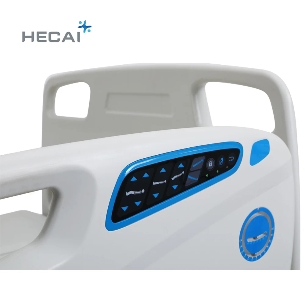 Multifunctional Electric hospital bed with weight scale and LCD