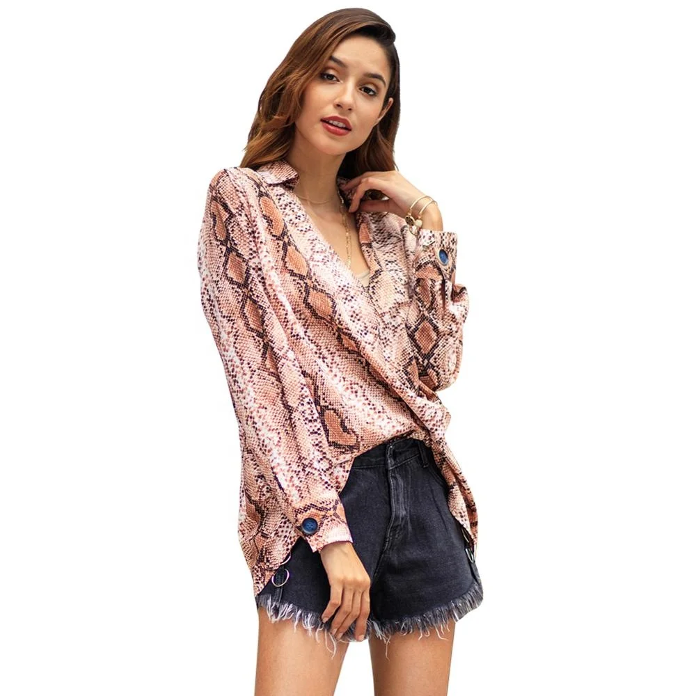 New Products Stone Printed Turn Down Collar V-neck Long-sleeved Chiffon Blouse, Red;green;black&white
New Products Stone Printed Turn Down Collar V-neck Long-sleeved Chiffon Blouse, Red;green;black&white