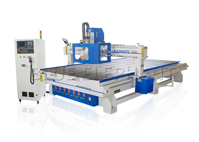 ELE2040 atc servo cnc router price , wood cnc good service from jinan