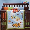 cars printed baby nursery bedding set