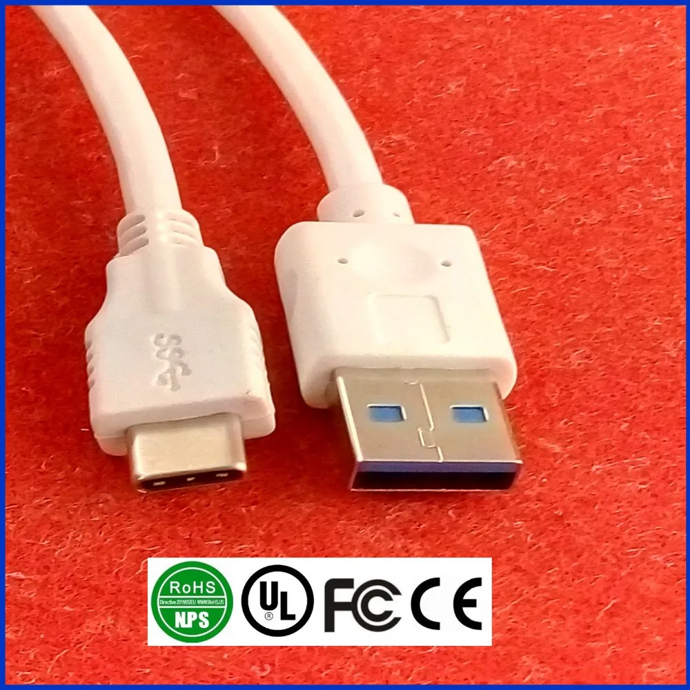 USB Type-C to USB-A Male Sync & Charging Cable for Samsung galaxy Apple New Macbook LG
