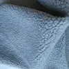 Cheap price plain color 100%polyester knitted lamb wool fabric for winter