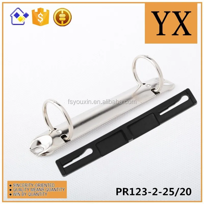 3 Hole Plastic Ring Binder Compressor Bar For 3 Ring Binder File Folder