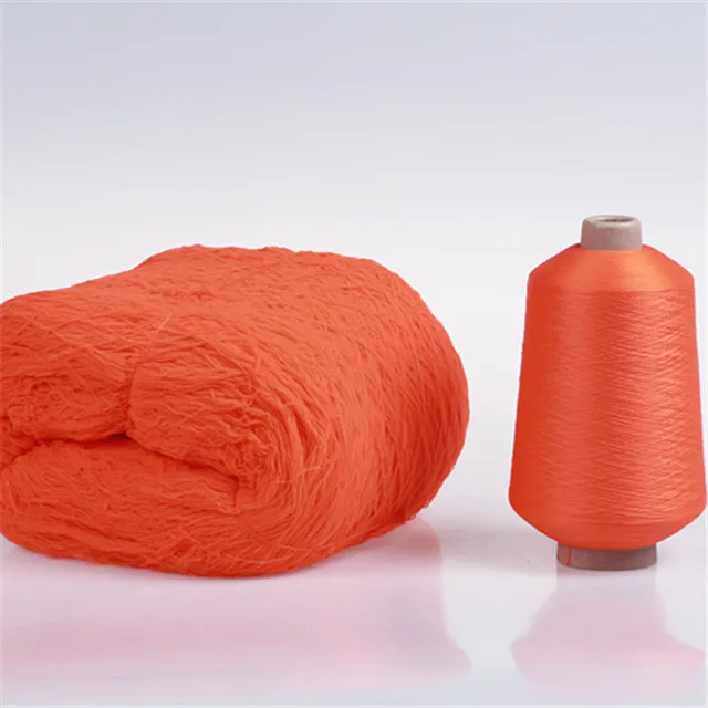 S+Z twisted high stretch 100% polyamide dyed yarn with factory price