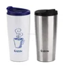 400ml Rubber painting double wall thermo travel mugs
