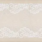 2" inch peacock tail design lace trim 18 cm stretch wholesale scallop lace in good price