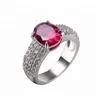 ruby ring 925 silver diamond ring rings jewelry women