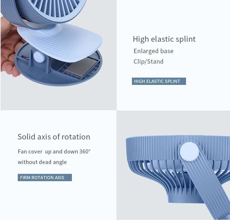 Table Fan, IMYCOO, Portable, 2000mah - detail 22