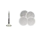 household 4 Pack steam Mop Pads for Bissell Spinwave 2039A 2124 Powered Hard Floor Mop