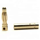 Logo Customization Banana Plug Custom Precision High Quality Machining Brass Banana Plug 4mm with Gold Plated
