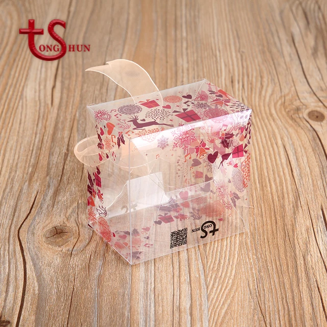 beautiful packaging clear wedding candy apple gift boxes