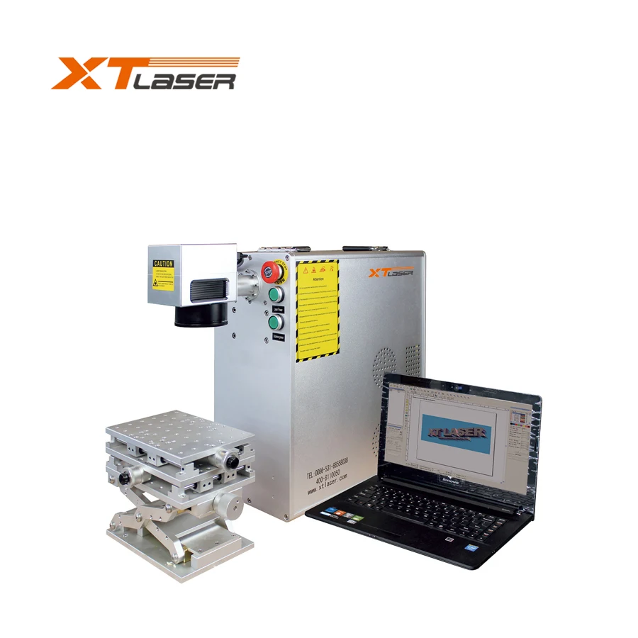 20w High Quality Full Automatic Fiber Laser Marking Machine With