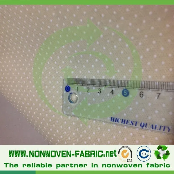 PVC Dot Anti Slip Reusable Non Woven Fabric Manufacturers