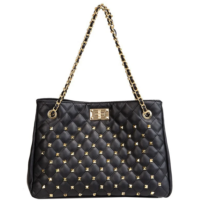 Bulk Custom Design 2021 American and England Style Rivet Bag Tote Messenger Bag with Lingge Line Women Bags Luxury Handbag
Bulk Custom Design 2021 American and England Style Rivet Bag Tote Messenger Bag with Lingge Line Women Bags Luxury Handbag