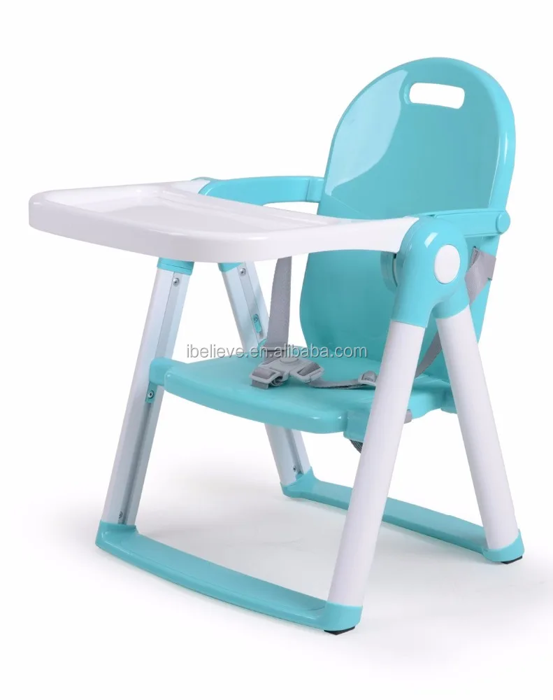 Folding Portable Highchair Booster Seat Feeding High Chair For