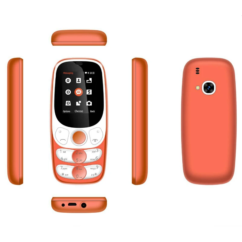 

Cheap Dual Sim Mobile Phone 2300 Hot Sale Unlocked Cellphones For 105 8210 3310 107 108 1112 1110 1600, Black,blue,orange,yellow