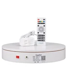 ComXim MT320RL40 Remote Control,Continuous & Intermittent Rotation Mode,Rotating Electric Turntable for Photography,Display