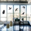 WindowAlert bird sticker, window deflectors