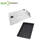 agriculture hydroponic fodder nursery microgreen plant growing plastic seedling trays