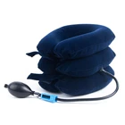 Wholesale cheap inflatable cervical collar air traction therapy device pain release neck support brace