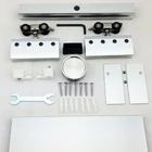Interior Glass Door Barn Frameless Glass Barn Sliding Door Hardware Aluminum Sliding System Glass Hardware