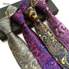 2018 new fashion silk men's tie classic business jacquard woven necktie