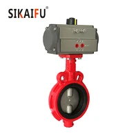 Top Pneumatic 1 Inch Wafer Type