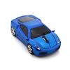 Cute blue headlight car shaped mouse wireless