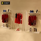 Customizable Clothes Stainless Steel Dress Stand Display