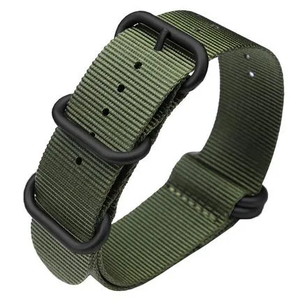 high quality fashion soft nylon 22mm green military for nato watch band, Black;blue;orange;armygreen;khaki
high quality fashion soft nylon 22mm green military for nato watch band, Black;blue;orange;armygreen;khaki