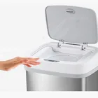 Smart Plastic touchless baby diaper pail sensor baby diaper trash can with cover