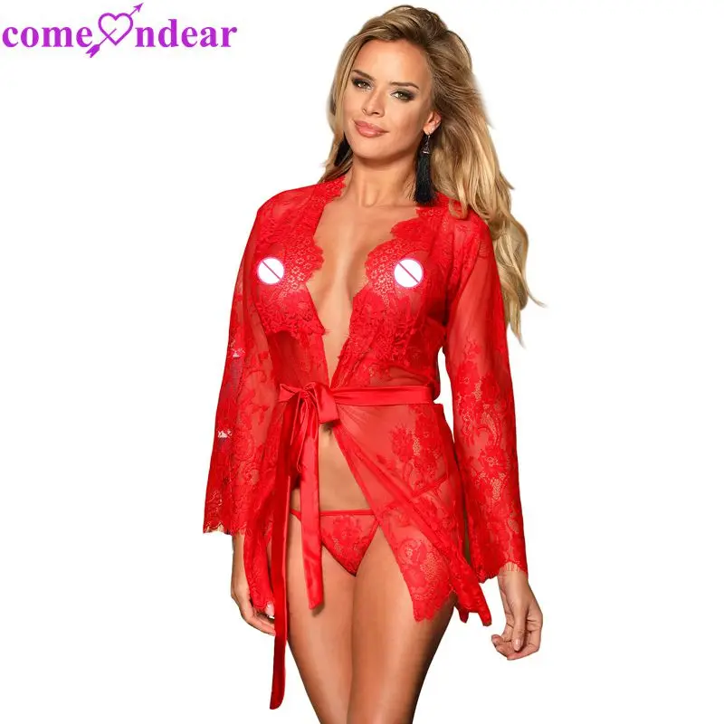 Fast Shipment Fashionable New Two Color Four Size Lace Midnight Lingerie Femme, Red lingerie femme
Fast Shipment Fashionable New Two Color Four Size Lace Midnight Lingerie Femme, Red lingerie femme
