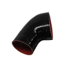 Silicone Air Intake Hose Post MAF Tube Black for BMW 01-06 E46 M3 "