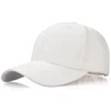 Promotional White cap blank customized baseball caps men