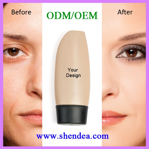 ODM/OEM private label Cosmetics Natural Whitening Korea Liquid Foundation BB cream