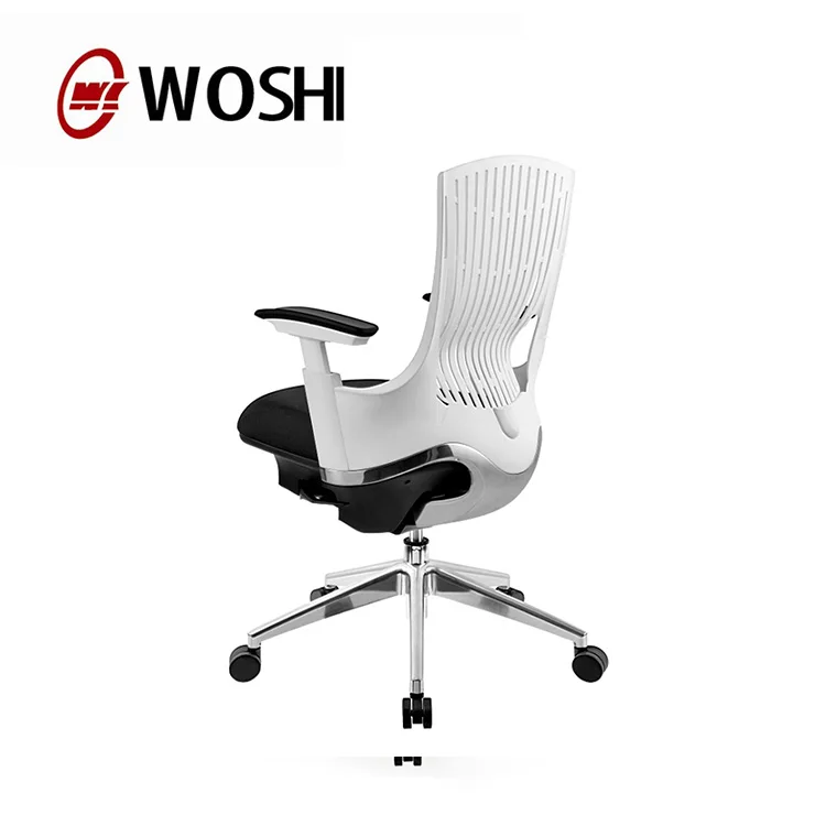 Comfortable Soft Office Chair, Sliding Base with 3D Armrest and High Back Soft PU Backrest