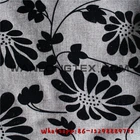 100% polyester linen upholstery fabric sofa fabric flocking