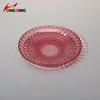 Clear colored plastic fruit plate candy tray