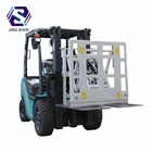 Forklift attachment hydraulic push/ pull