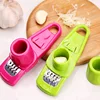 Multi-functional Plastic+Stainless Steel Grinding Garlic Presses Kitchen Gadgets Cooking Tools Chopper Cutter Hand