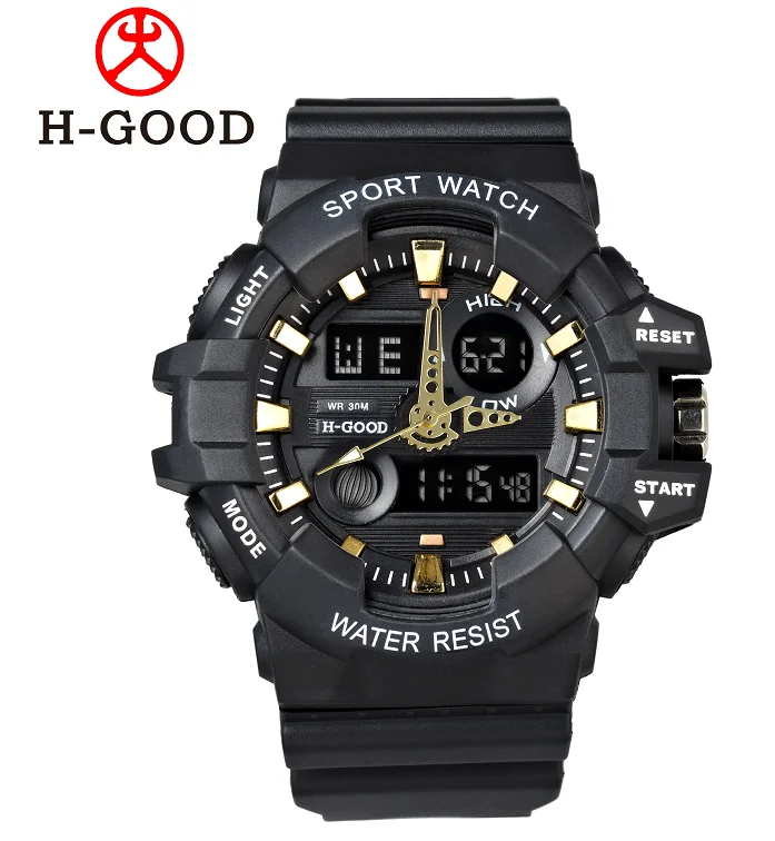 H-GOOD 780 High Quality Quartz And Digital Watch Waterproof G Style Wristwatches Relogio Masculino Clock
H-GOOD 780 High Quality Quartz And Digital Watch Waterproof G Style Wristwatches Relogio Masculino Clock